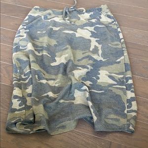Camo skirt